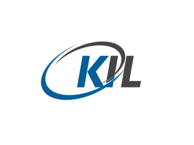 KIL yaratıcı logo tasarımı vektör çizimi