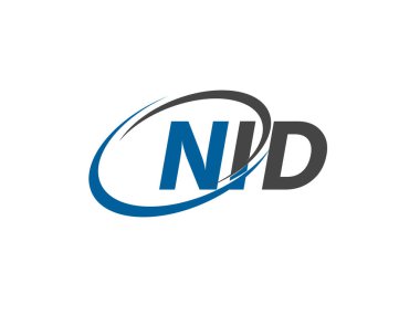 NID yaratıcı logo tasarımı vektör çizimi