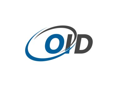 OID yaratıcı logo tasarımı vektör çizimi