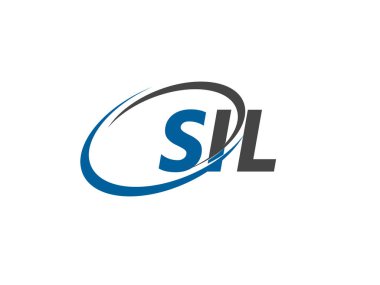SIL yaratıcı logo tasarımı vektör çizimi