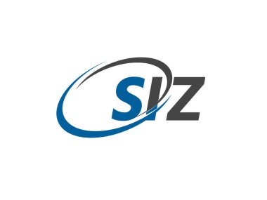 SIZ yaratıcı logo tasarımı vektör çizimi