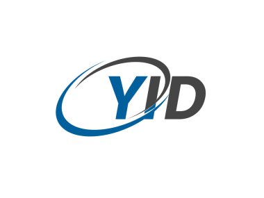 YID yaratıcı logo tasarımı vektör çizimi
