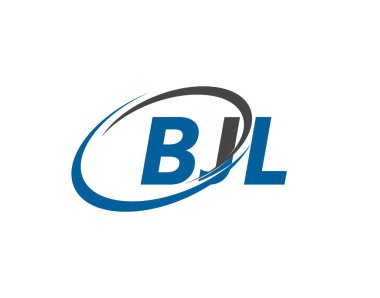 BJL yaratıcı logo tasarımı vektör çizimi
