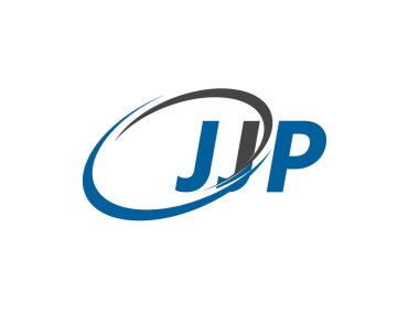 JJP yaratıcı logo tasarımı vektör çizimi