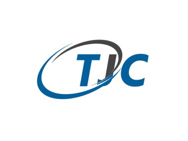 TJC yaratıcı logo tasarımı vektör çizimi
