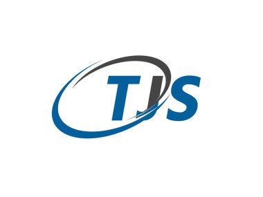TJS yaratıcı logo tasarımı vektör çizimi