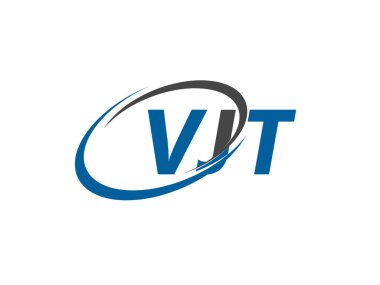 VJT yaratıcı logo tasarımı vektör çizimi