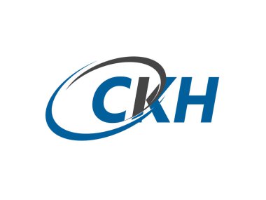 CKH yaratıcı logo tasarımı vektör çizimi