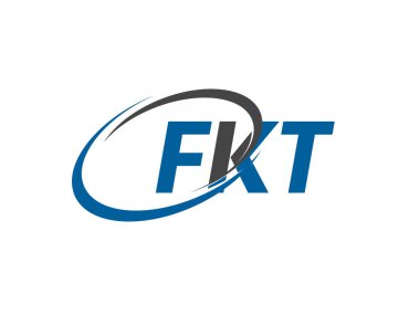 FKT yaratıcı logo tasarımı vektör çizimi