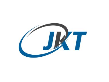 JKT yaratıcı logo tasarımı vektör çizimi