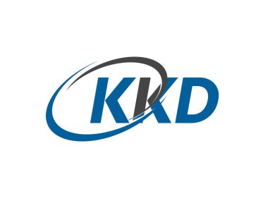 KKD yaratıcı logo tasarımı vektör çizimi