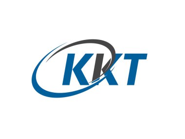 KKT yaratıcı logo tasarımı vektör çizimi