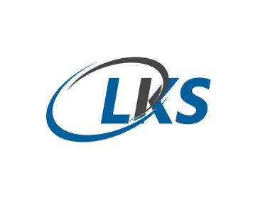 LKS yaratıcı logo tasarımı vektör çizimi