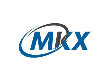 MKX yaratıcı logo tasarımı vektör çizimi