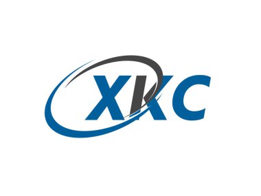 XKC yaratıcı logo tasarımı vektör çizimi