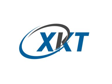 XKT yaratıcı logo tasarımı vektör çizimi