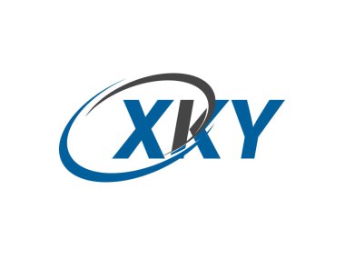 XKY yaratıcı logo tasarımı vektör çizimi