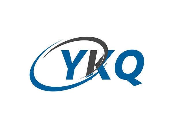 Ykq Twórcze Logo Projekt Wektor Ilustracja — Wektor stockowy