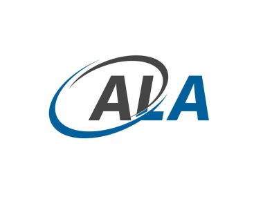 ALA yaratıcı logo tasarımı vektör çizimi