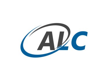 ALC yaratıcı logo tasarımı vektör çizimi