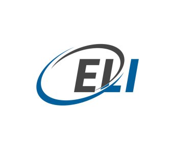 ELI yaratıcı logo tasarımı vektör çizimi