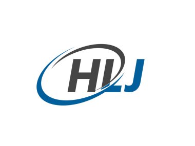 HLJ harfli modern zarif logo tasarımı