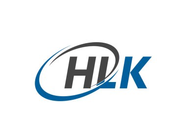 HLK harfi yaratıcı modern zarif logo tasarımı