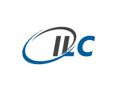 ILC yaratıcı logo tasarımı vektör çizimi