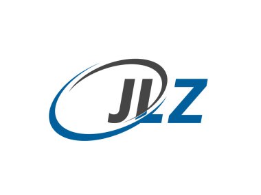 JLZ yaratıcı logo tasarımı vektör çizimi