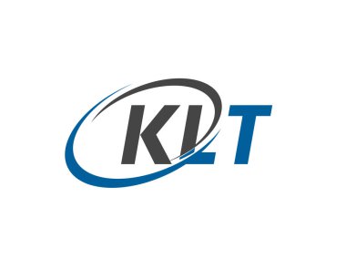 KLT harfi yaratıcı modern zarif logo tasarımı