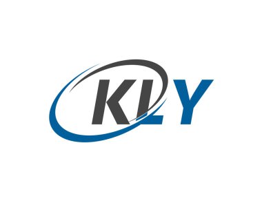 KLY harfi yaratıcı modern zarif logo tasarımı