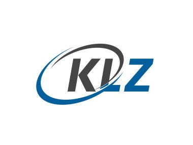 KLZ harfi yaratıcı modern zarif logo tasarımı
