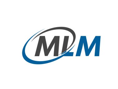 MLM harfi yaratıcı modern zarif logo tasarımı
