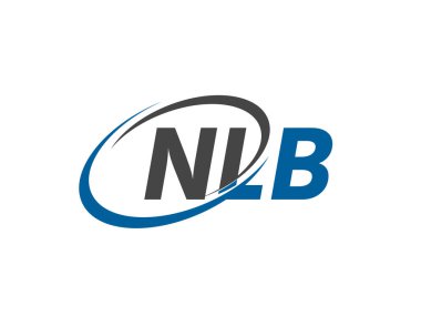 NLB harfli modern zarif logo tasarımı