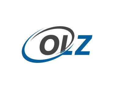 OLZ harfi yaratıcı modern zarif logo tasarımı