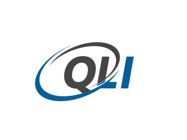QLI harfi yaratıcı modern zarif logo tasarımı