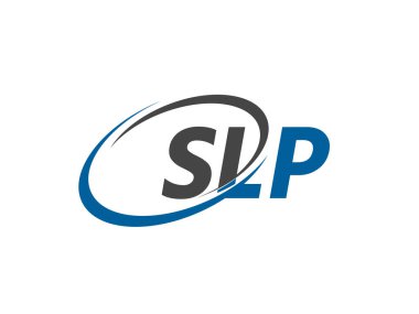SLP harfi yaratıcı modern zarif logo tasarımı