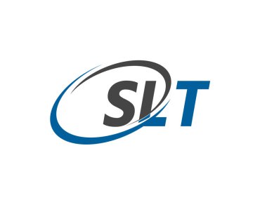 SLT harfi yaratıcı modern zarif logo tasarımı