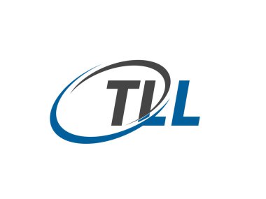 TLL mektup yaratıcı modern zarif logo tasarımı
