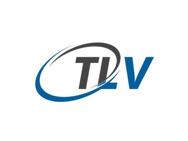 TLV harfli modern zarif logo tasarımı