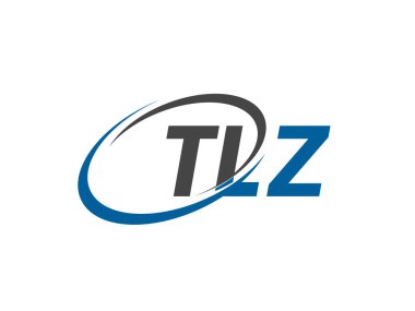 TLZ harfi yaratıcı modern zarif logo tasarımı
