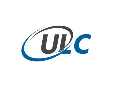 ULC harfi yaratıcı modern zarif logo tasarımı