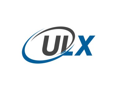 ULX harfi yaratıcı modern zarif logo tasarımı