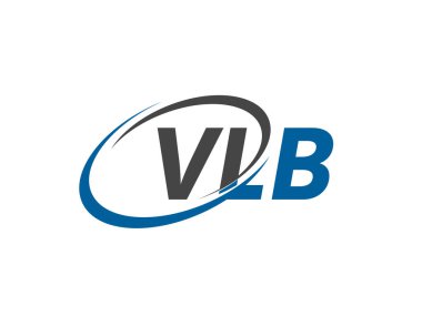 VLB harfli modern zarif logo tasarımı