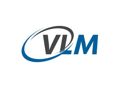 VLM harfli modern zarif logo tasarımı