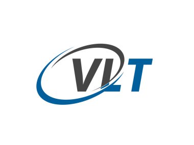 VLT harfi yaratıcı modern zarif logo tasarımı