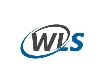 WLS harfi yaratıcı modern zarif logo tasarımı