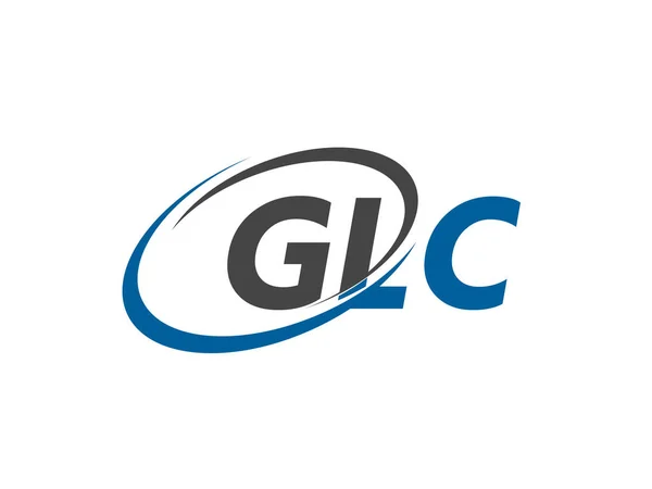 Glc Kreativa Logotyp Design Vektor Illustration — Stock vektor