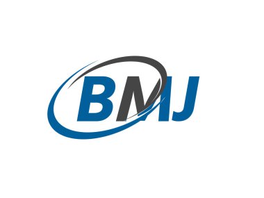 harf yaratıcı modern zarif logo tasarımı bmj