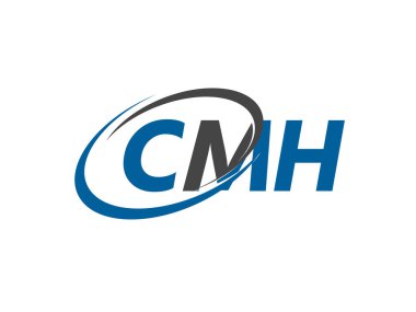 harf yaratıcı modern zarif logo tasarımı cmh